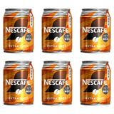 雀巢浓香焙煎美式醇黑咖啡饮料组合装 香港进口Nescafe即饮咖啡 【新味道】特浓香滑250ml*6罐