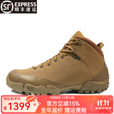 嘎蒙特（GARMONT）户外登山鞋男女款 GTX防水透气耐磨防滑4.2轻量战术靴徒步鞋 狼棕色4.2 42