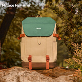 Mr.ace Homme户外双肩包女轻便大容量徒步背包大学生运动旅行书包男加大款