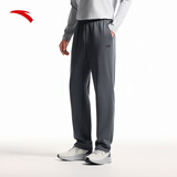 安踏运动裤男士卫裤秋季针织长裤通勤长裤子直筒束脚平口休闲裤男