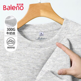 班尼路（Baleno）短款圆领卫衣女2026年春秋女装新款小个子户外休闲潮牌长袖上衣