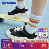 FILA FUSION斐乐潮牌POP帆布鞋女鞋2025年运动鞋休闲板鞋