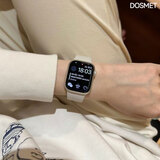 dosmet智能手表情侣对表蓝牙电话顶配版watch运动跑步心率手环NFC男女士适用苹果机华为机oppovivo小米机