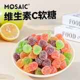 马赛克 维生素C软糖 40g 儿童零食 休闲解馋 小袋分享装 软糯酸Q糖