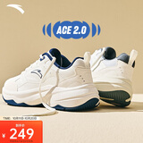 安踏ACE 2丨林孝埈同款休闲鞋男鞋经典百搭老爹鞋小白鞋厚底运动鞋男