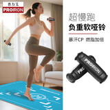 PROIRON普力艾 哑铃负重手环康复训练跑步跳操超慢跑手腕负重沙袋0.5KG*2