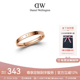丹尼尔惠灵顿（DanielWellington）dw戒指女情侣戒指玫瑰金对戒生日礼物送女友DW00400018