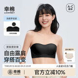 幸棉（LUCKMEEY）【祝绪丹同款】无肩带内衣防滑抹胸薄款文胸透气不闷汗裹胸女