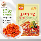 韩食府韩国泡菜韩式泡菜辣朝鲜族白菜泡菜 240g*2袋 【桔梗】
