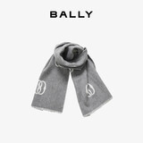 巴利（BALLY）【双11抢先购】女士羊毛围巾 6309395 6309395 灰色 180*45cm