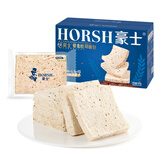 豪士面包早餐全麦藜麦吐司630g 休闲零食0蔗糖减脂代餐礼盒整箱