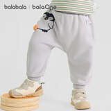 巴拉巴拉balaOne宝宝裤子儿童长裤2025秋冬加绒pp裤保暖萌趣209425108206