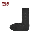 无印良品 MUJI 男式 合脚直角 商务袜 袜子 男袜 DAB03C1A