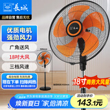 长城（CHANGCHENG）电风扇工业落地扇18吋五叶商务风扇商用工业扇立式摇头电扇家用风扇交流定频风扇FS-45(2)II