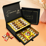 德芙 金球巧克力 双层礼盒319g 万圣节礼物 糖果礼盒 送儿童女朋友