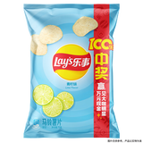 乐事（Lay's）薯片 休闲零食 膨化食品 青柠味 75克