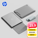 惠普（HP）Pack t笔记本电脑内胆包14英寸 轻薄简约电脑包内胆包  适用平板 商务出差 灰色