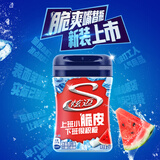 炫迈（Stride）无糖口香糖 西瓜味40粒56g1瓶装 糖果休闲零食 清新口气