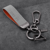 繁夏翻毛皮车钥匙扣创意男女高档锁匙链钥匙挂件防丢车钥匙扣高级感