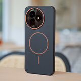 奶小鸭（NEYAA）适用红米k80至尊版手机壳Redmik80至尊版保护套全包防摔肤感磁吸超薄磨砂防指纹高级男女款 石墨黑