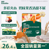 英氏（Engnice）婴幼儿蟹田大米夹心米饼树莓草莓味宝宝零食磨牙饼干 营养米饼42g