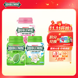 绿箭 无糖口香糖约40粒56g*3瓶 木糖醇口香糖 清新口气 休闲零食糖果