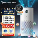 美的新品空气净化器 甲醛浓度监测 深度分解除甲醛 除菌除异味过敏原  除病毒烟味臭味 【甲醛数显】KJ600G-RX600P