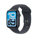 Apple/苹果WatchSE3智能手表GPS款44毫米午夜色铝金属表壳午夜色运动型表带M/L-联通补贴