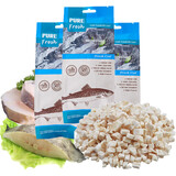 喵达（Meowstard）冻干宠物零食鸡肉鳕鱼鸭肉冻干粒猫咪互动奖励零食成幼猫营养食品 鳕鱼70g