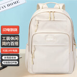 第九城（V.NINE）书包初中生书包中学生上课双肩背包14/15英寸电脑包大学生书包