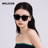 MOLSION陌森太阳镜【热销爆款】墨镜男女 MS3072C10酷感黑