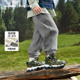 巴拉巴拉儿童长裤男童女童加厚加绒裤子2025秋冬亲子百搭束脚休闲裤子潮流