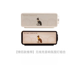 ROBERILLINE蓝牙音箱音响无线充电使用PC材质安全无害大电池长续航教师节乔迁搬家礼物七夕男生日礼物 【情侣推荐】无线充音响氛围灯组合