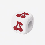 CASETIFY 硅胶串珠 DIY手机背带挂绳/腕带 字母/爱心/小狗/蝴蝶 适用于iPhone全系列 手机配件/背带配件 【新色】樱桃