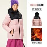 骆驼火山羽绒服防泼水白鸭绒冬季男女加厚户外防寒冬季M13CR07089H