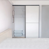 铂耐家居金属衣柜定制衣帽间开放式砌墙衣柜架子置物步入式环保可定制 定制专拍，价格以实际方案为准