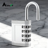 奥本密码挂锁抽屉锁柜门锁家用宿舍门锁7610C 35MM银