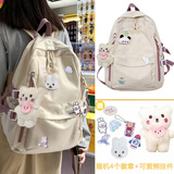 回力书包女大容量初高中生双肩包高颜值可爱少女背包大学生电脑包