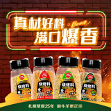 草原红太阳齐齐哈尔烧烤料（香辣）100g*1瓶 烧烤料烤肉蘸料花生碎干碟