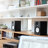 雅马哈（Yamaha）HS4 有源监听音箱经典白盆儿录音棚工作室家用有源专业音箱专业音响 黑色（一对）