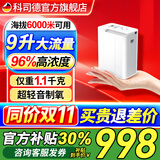 科司德【官方总店】便携式制氧机老人家用车载吸氧机高原户外氧气机雾化 【尊享款】1.1KG+9升大流量+36分贝+雾化