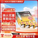 NGK铂金火花塞GP系列专车专用火花塞（4支价） 大众速腾迈腾帕萨特朗逸宝来POLO 7096