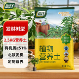 尚洋发财树专用营养土2.5kg种菜土养花土种植土绿植盆栽有机土壤