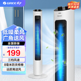 格力（GREE）遥控塔扇 家用大风量定时电风扇 落地扇 无叶风扇 空气循环扇节能轻音摇头 机械款塔扇FL-08X61g