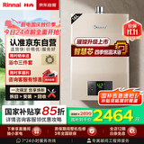 林内（Rinnai）璀璨系列16升燃气热水器【家电国家补贴15%】 升级智慧芯 水气双调 天然气 16QC05（JSQ31-C05）