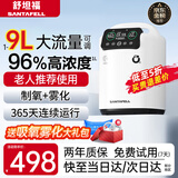 舒坦福家用制氧机吸氧1L-9升老人氧气机轻音孕妇小型便携式高原雾化呼吸 9L高配款【老人推荐使用+带雾化+送礼包】w16