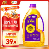 营养家 食用油 黄金小黑葵 葵花仁油1.8L 物理压榨一级 中粮福临门出品