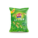 亲亲（Qinqin）膨化休闲零食大包装虾条薯片任选经典口味怀旧膨化洋葱圈薯条 小鱼果和风海苔味