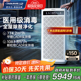 SOLEUSAIR【国家补贴】舒乐氏空气净化器除醛细菌流感病毒宠物吸附猫毛异味过敏原消毒机净化机A10