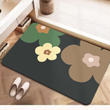 简美家浴室防滑地垫卫生间门口脚垫吸水速干吸洗手间地垫加厚40*60cm